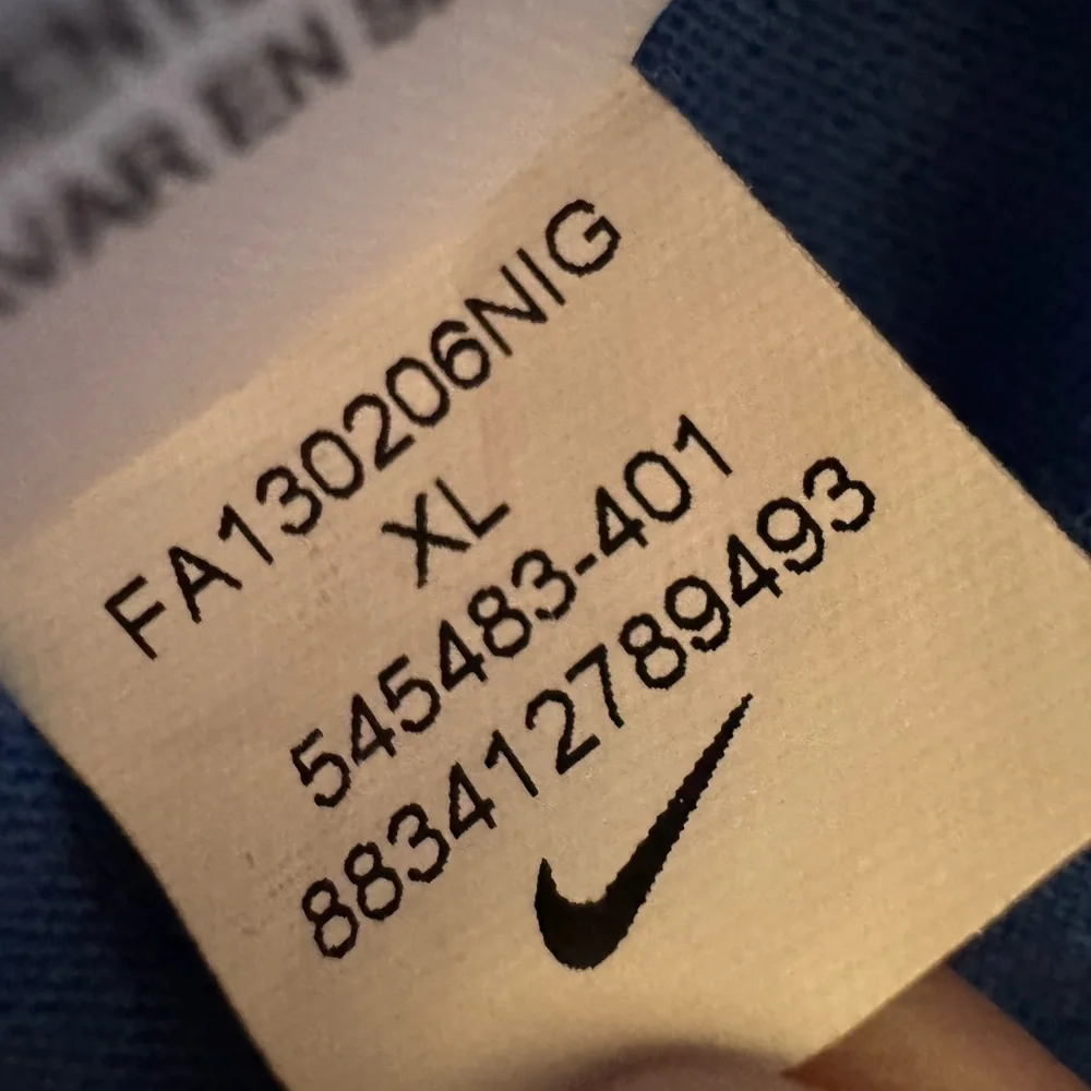 Nike Blue Graphic Sleeveless Muscle Tee Shirt